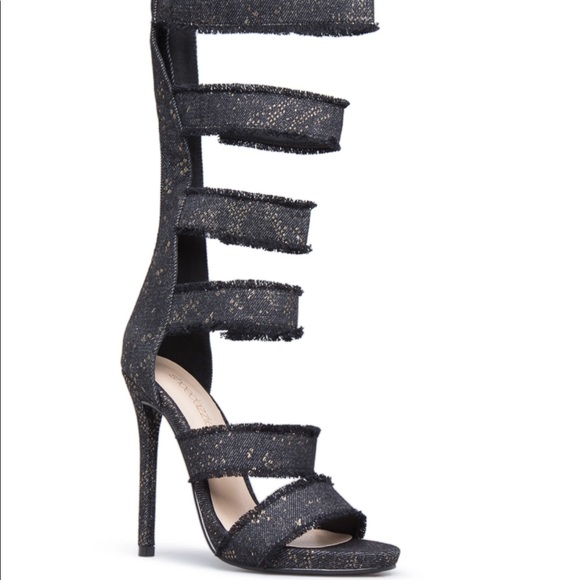 Shoe Dazzle Leona Glam Gladiator Sandal - Picture 4 of 7
